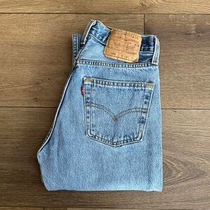 Women’s vintage Levi's 501 Light Blue Jeans
